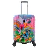 Mała walizka Saxoline Butterfly Nature 34l